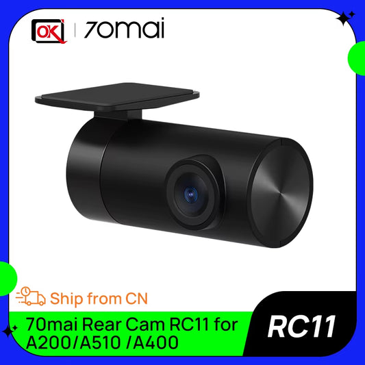 Rear Cam RC11 for  Dash Cam A200 A510 A410 Car DVR Rearview Dash Cam Support Parking Recording