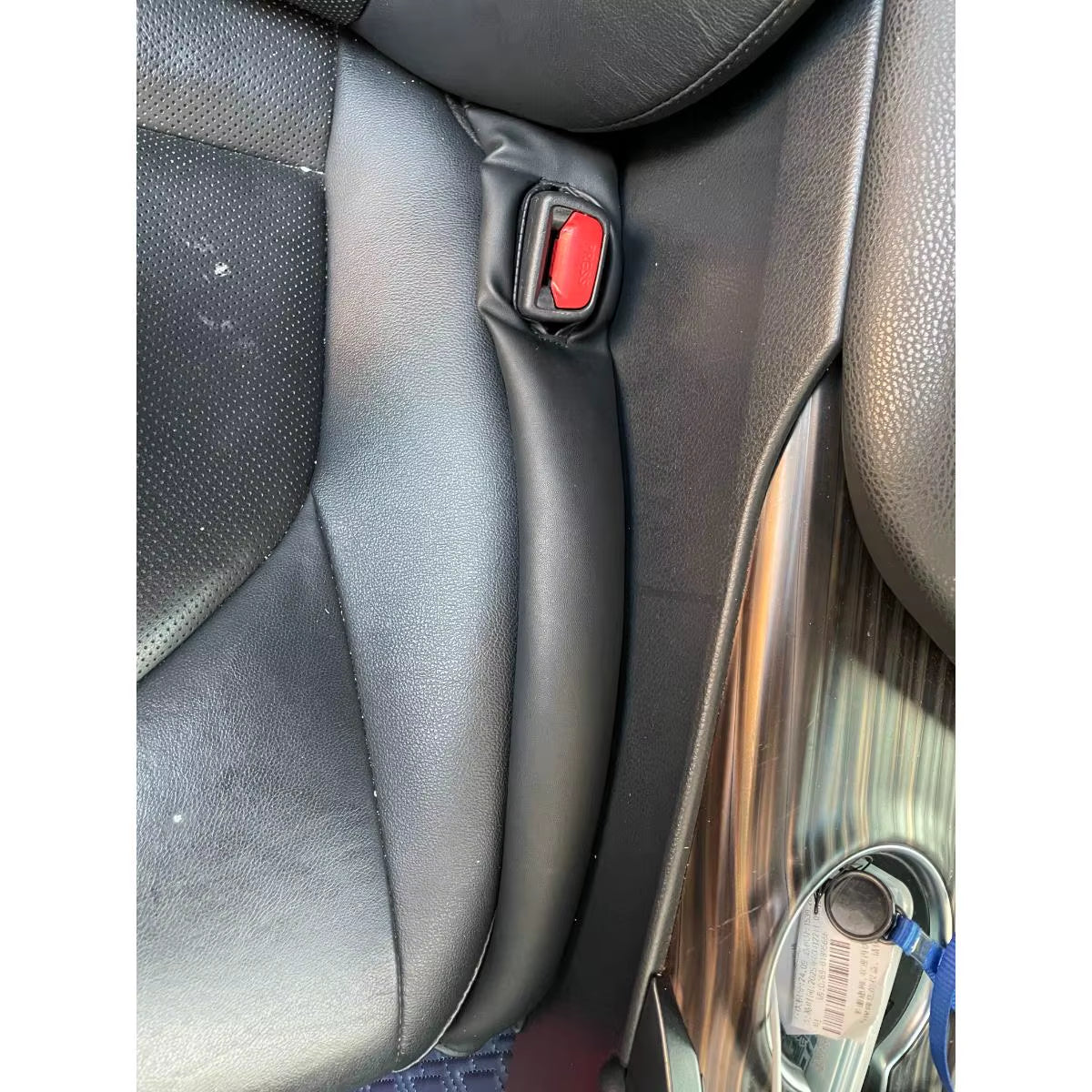 Microfiber Leather Car Seat Gap Fillers - Fit for Suvs, Trucks & Cars | Leak-Proof & Dirt-Resistant | Easy Clean