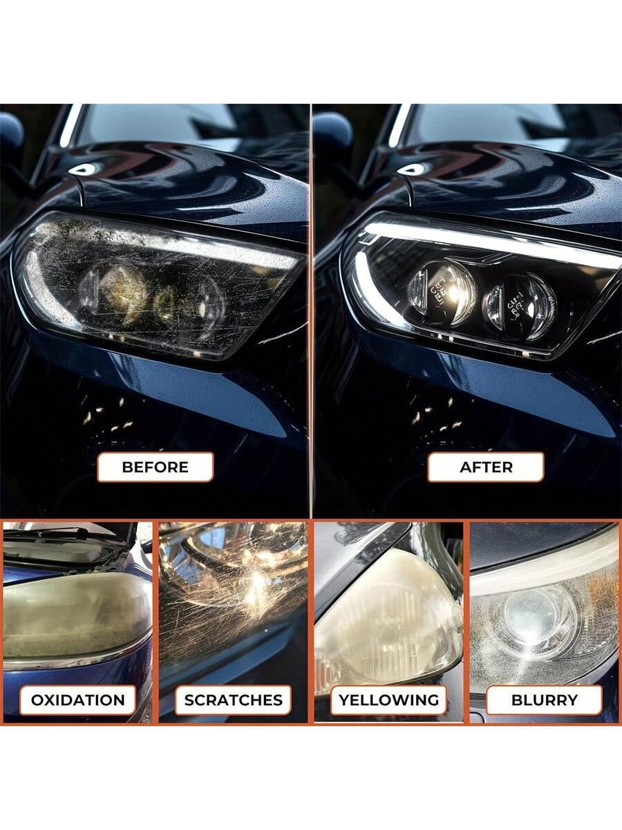 Car Headlight Restoration Polishing Kits Headlamp Repair Kits Car Light Polisher Cleaning Paste Car Paint Care Refurbish Agent