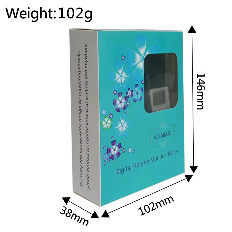 GREENWON KT-68AS Quick Response Professional Ketone Tester Digital Ketosis Breathalyzer Keto Tester