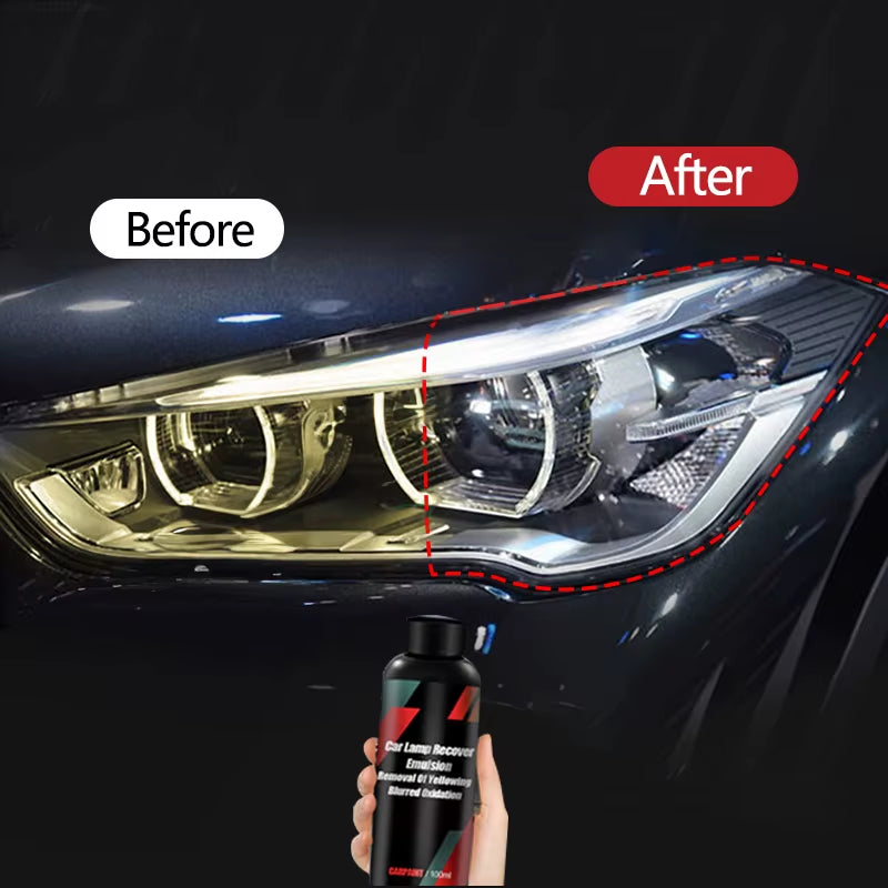 Car Headlight Restoration Polishing Kits Headlamp Repair Kits Car Light Polisher Cleaning Paste Car Paint Care Refurbish Agent