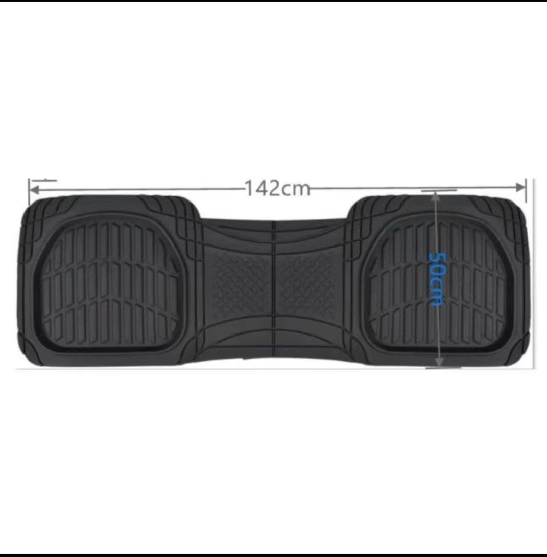 Motor Trend Flextough Floor Mats for Cars, Deep Dish All-Weather Mats, Waterproof Trim-To Fit Automotive Floor Mats for Cars