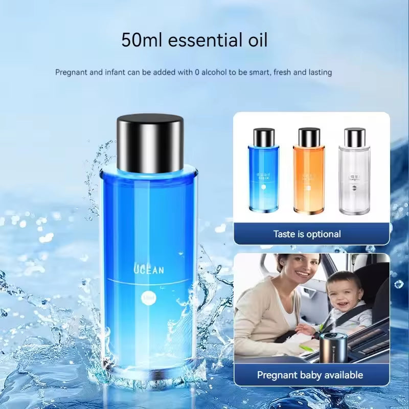 USB Smart Air Freshner Fragrance Aroma Diffuser for Car Difusor Scent Aromatherapy Diffuser Car Air Purifier Vent Outlet Odor