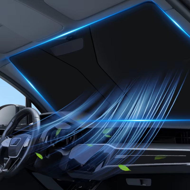 Car Front Window Sunshade Cover Sun Shade Windshield Visor Windscreen Folding Auto UV Protection Curtain Styling Accessories