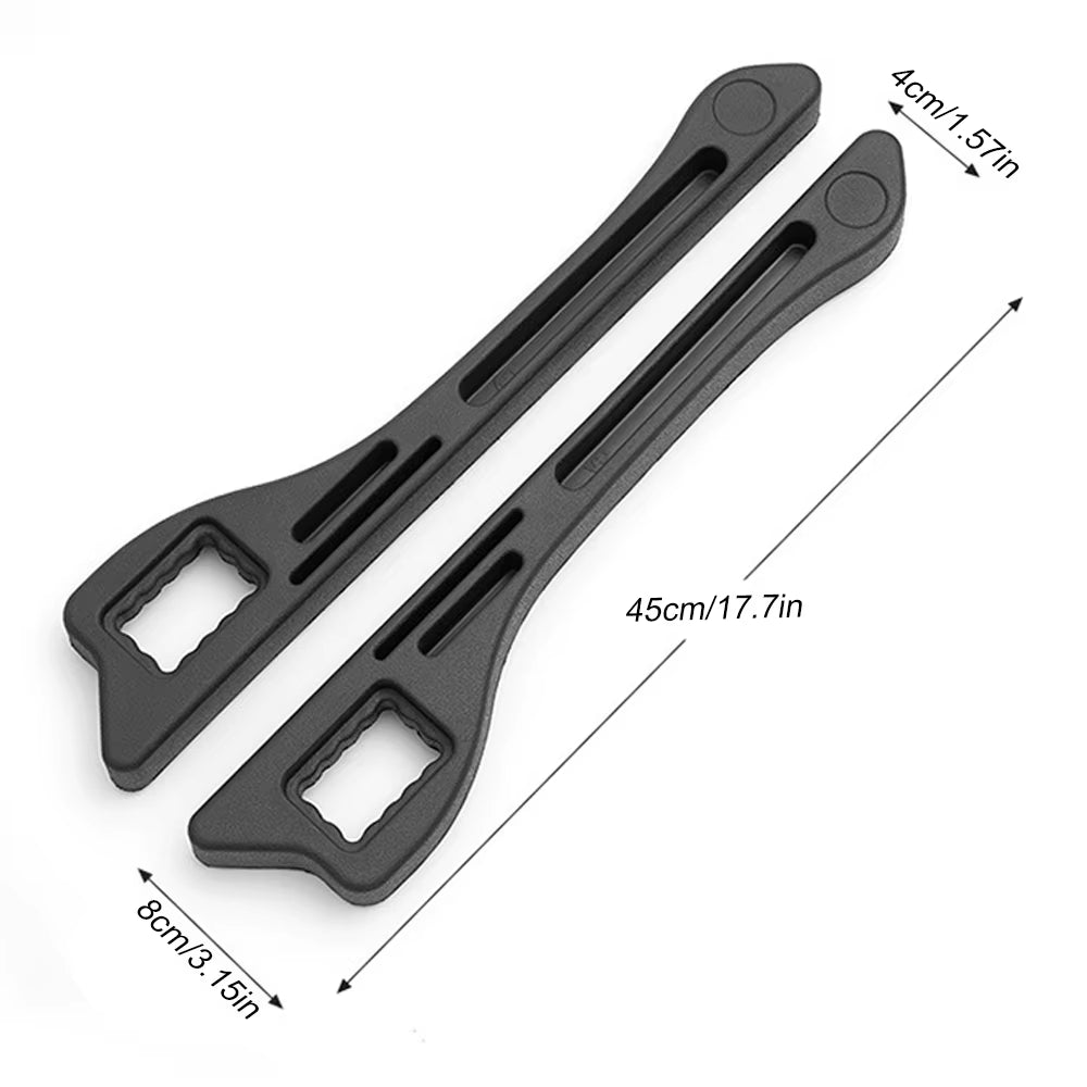 2Pcs/Pair Car Seat Gap Filler, Universal Console Side Stop Things from Dropping Organizer, Car Seat Gap Strap for Car & SUV