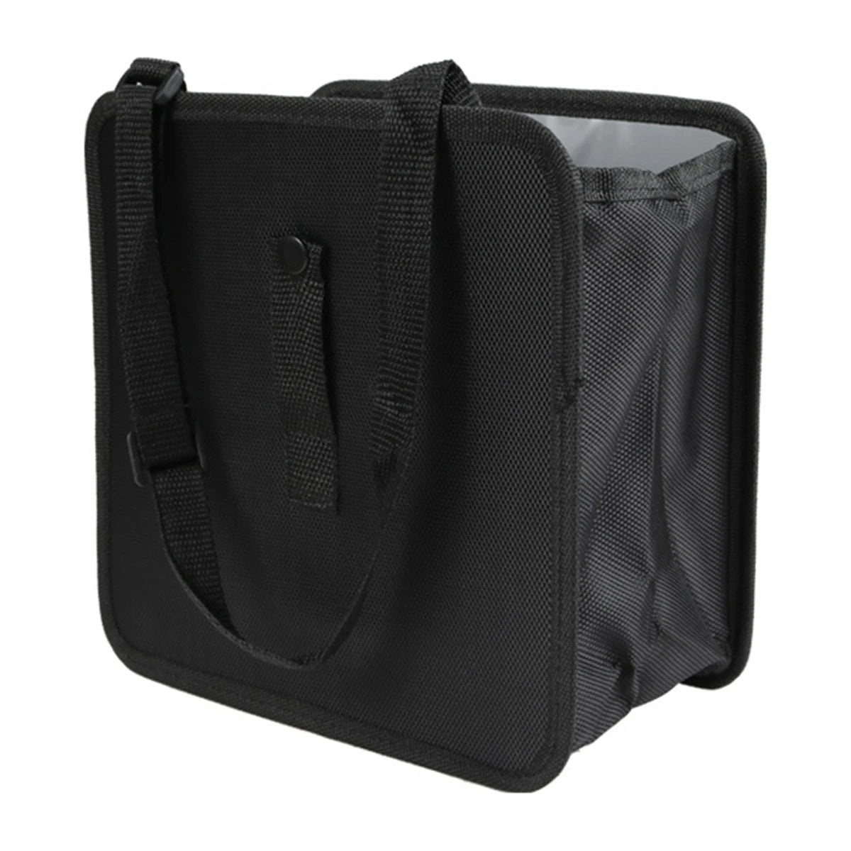 Foldable Car Trash Can 6.58L Car Trash Organizer Bin Portable Hanging Car Dustbin Storage Bag with Adjustable Strap Waterproof