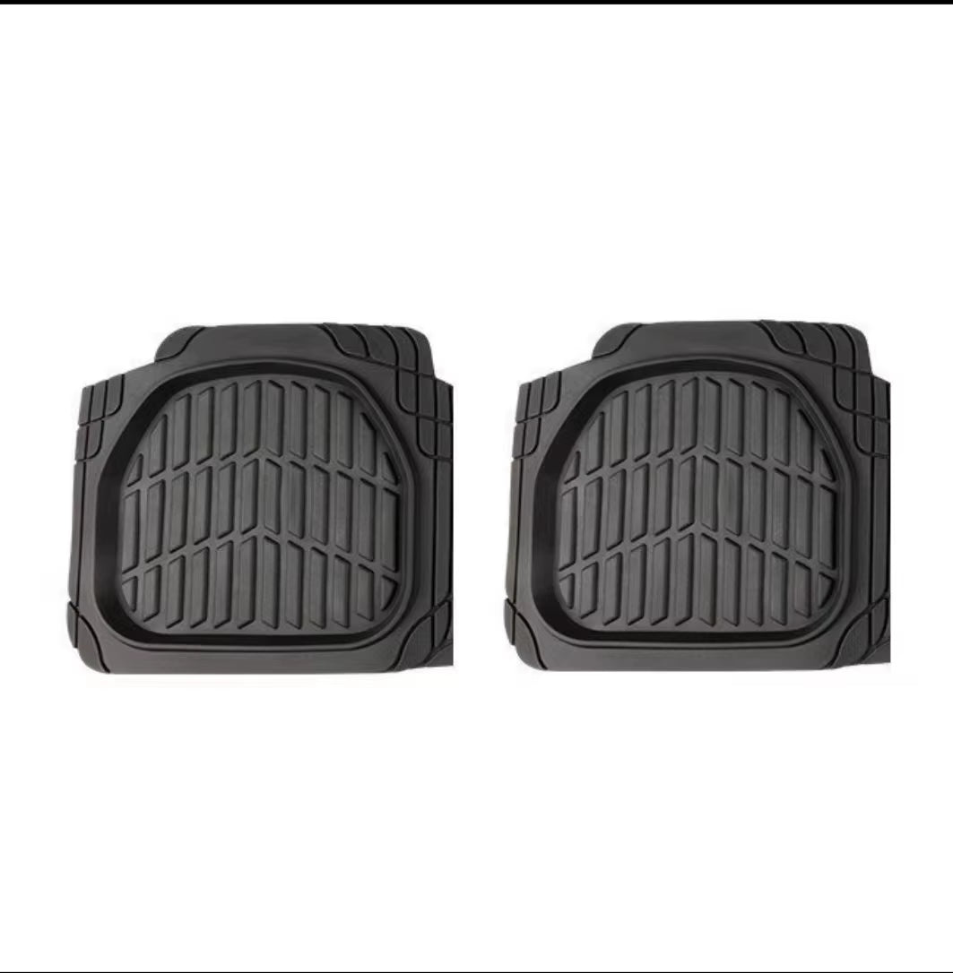 Motor Trend Flextough Floor Mats for Cars, Deep Dish All-Weather Mats, Waterproof Trim-To Fit Automotive Floor Mats for Cars