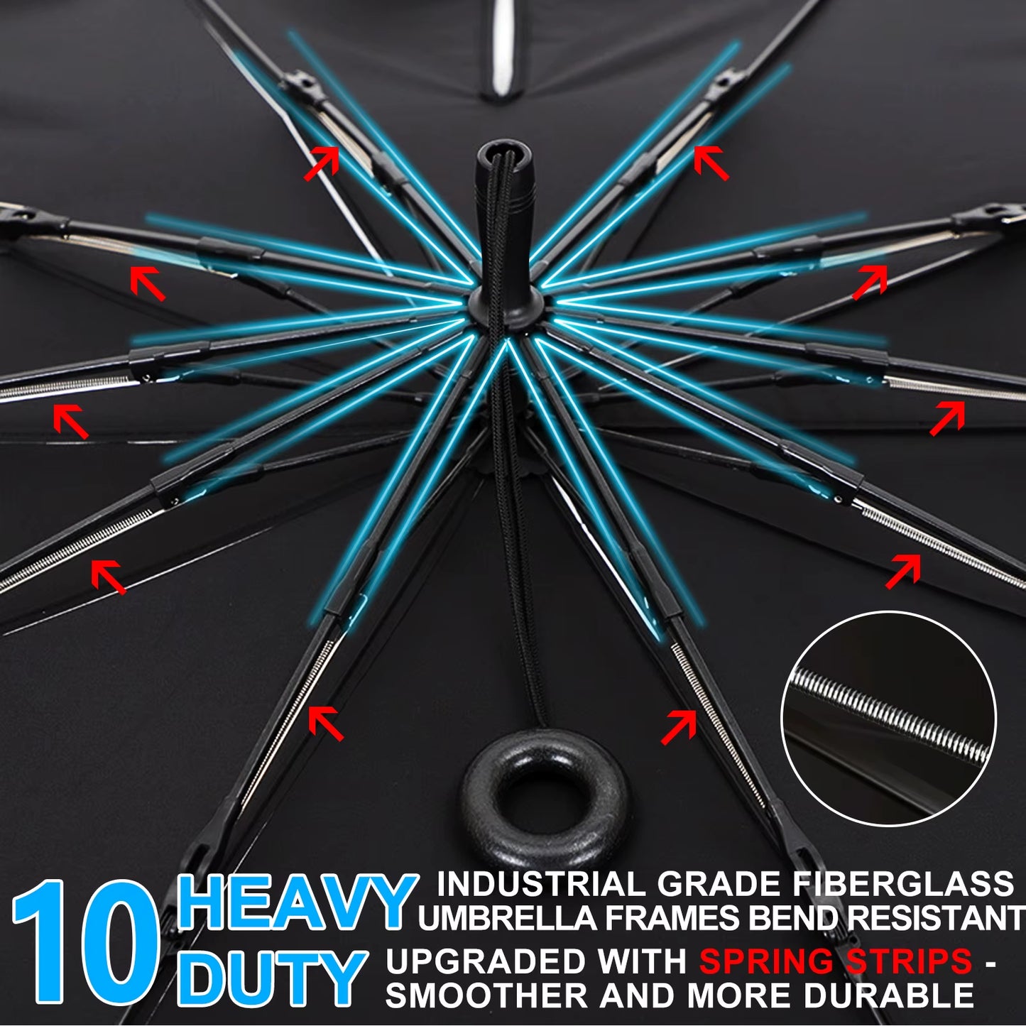 High Quality Upgraded Car Windshield Sunshades Umbrella Foldable W/ Pull Ring Auto Front Window Cover for UV Ray Block