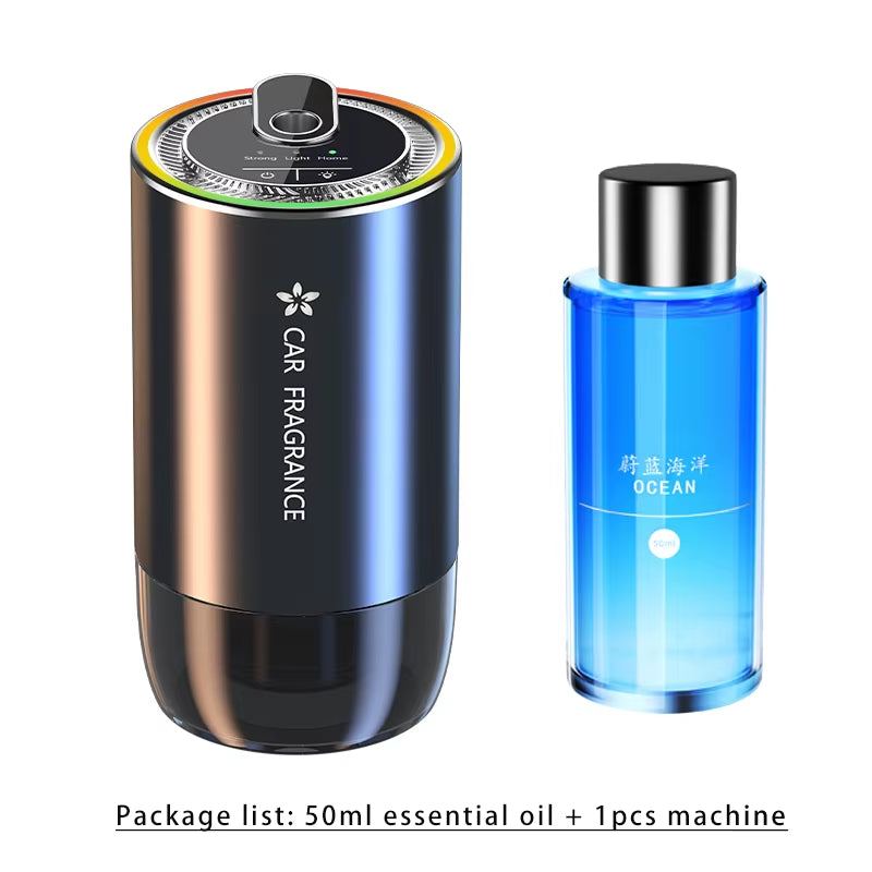 USB Smart Air Freshner Fragrance Aroma Diffuser for Car Difusor Scent Aromatherapy Diffuser Car Air Purifier Vent Outlet Odor