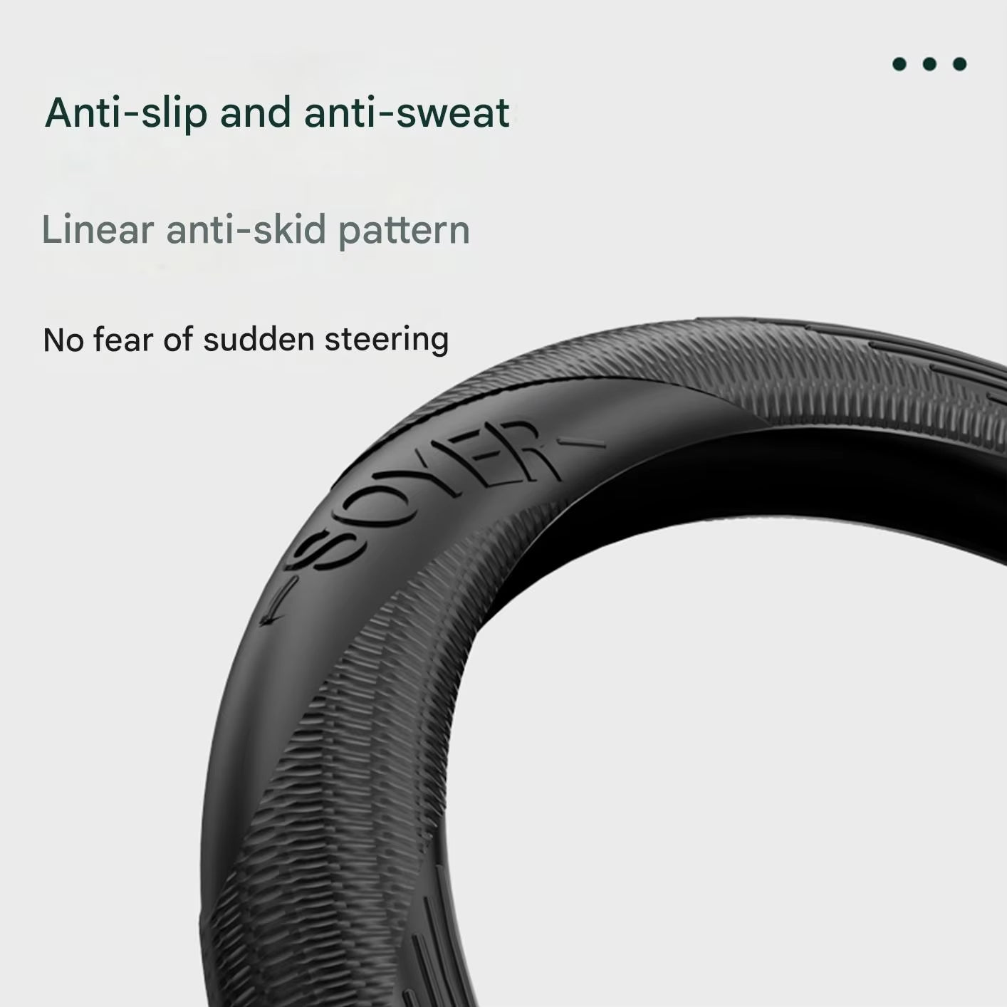 Silicone Steering Wheel Cover Universal Car round Steering Wheel Four Seasons Universal Car Steering Wheel Cover