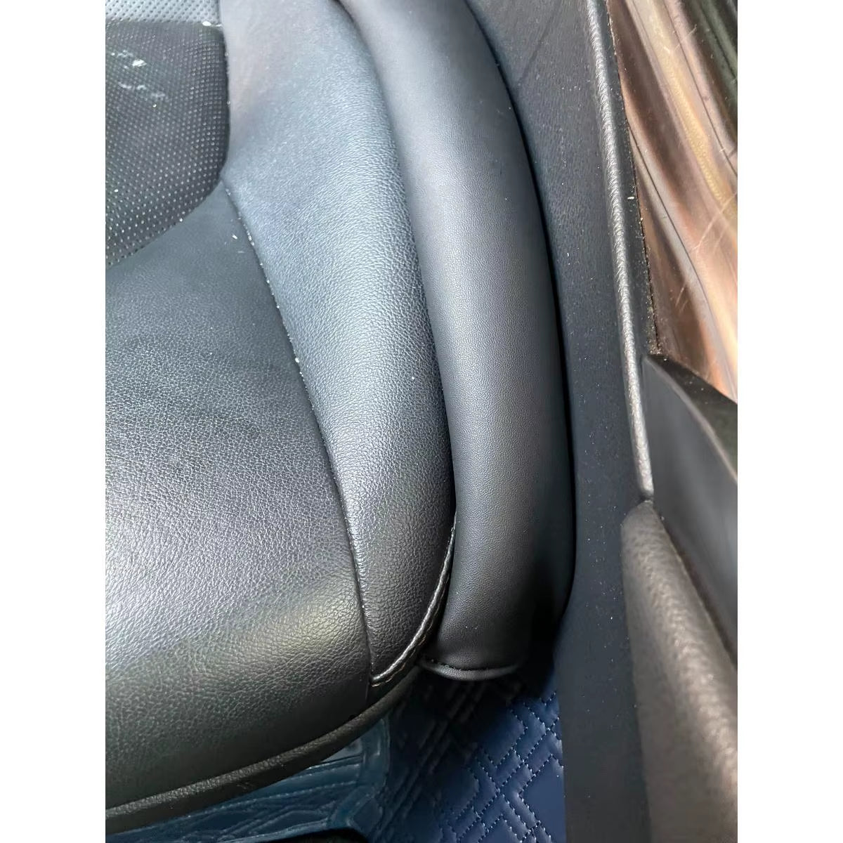 Microfiber Leather Car Seat Gap Fillers - Fit for Suvs, Trucks & Cars | Leak-Proof & Dirt-Resistant | Easy Clean