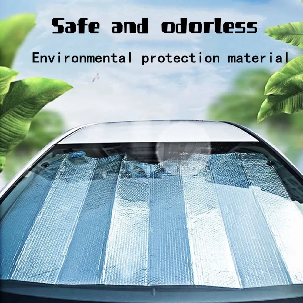 140X70Cm Car Window Sun Shade Windshield Snow Ice Anti-Uv Protection Front Rear Windshield Block Cover Visor Auto Accessories